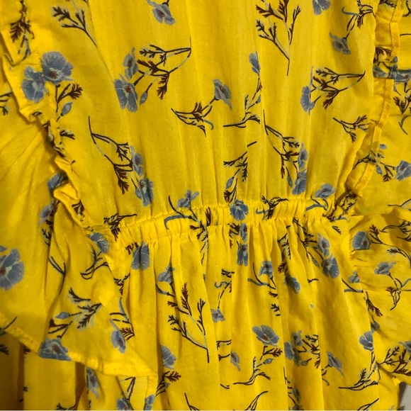 Happy X Nature Meadow Floral Tiered Ruffle Dress Size XX-Small - Picture 8 of 11